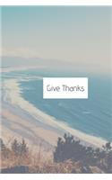 Give Thanks Notebook