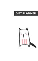 Diet planner: (6 x 9 in, 111 pages, 90 days meals, weight loss and fitness tracker): Diet and fitness tracker, motivational diary for weight loss