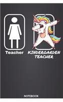 Teacher - Kindergarden Teacher Notebook