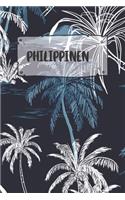 Philippinen: Punktiertes Reisetagebuch Notizbuch oder Reise Notizheft Gepunktet - Reisen Journal für Männer und Frauen mit Punkten