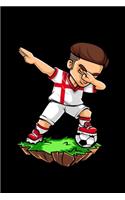 Dabbing Soccer Player - England