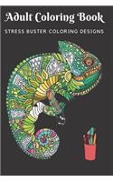 Adult Coloring Book Stress Buster Coloring Design