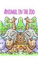 Animal in the Zoo: Detailed Designs for Relaxation & Mindfulness(20 Happy Gift)