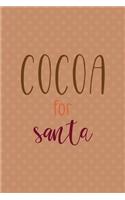 Cocoa For Santa