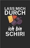 Lass mich durch ich bin Schiedsrichter: Fußball Notizbuch für Schiedsrichter mit Spruch. 120 Seiten Liniert. Perfektes Geschenk.