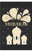 Ramadan Mubarak: Muslim Holiday I Islam I Holidays I Gift I Celebrate I Muslim's Journal