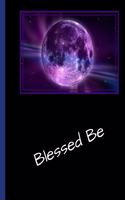 Large Blank Spell Book Fantasy Moon