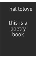 This Is a Poetry Book