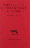 Tite-Live, Abreges Des Livres de l'Histoire Romaine de Tite-Live