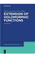 Extension of Holomorphic Functions: (34 De Gruyter Expositions in Mathematics)