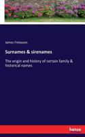 Surnames & sirenames