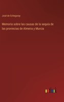 Memoria sobre las causas de la sequía de las provincias de Almeira y Murcia