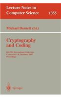Cryptography and Coding