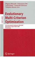 Evolutionary Multi-Criterion Optimization