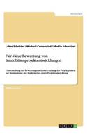Fair-Value-Bewertung von Immobilienprojektentwicklungen