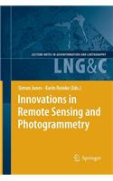 Innovations in Remote Sensing and Photogrammetry