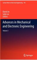 Advances in Mechanical and Electronic Engineering