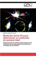 Medicion del K-40 Para Determinar El Contenido de Potasio Total