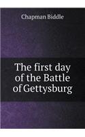 The First Day of the Battle of Gettysburg