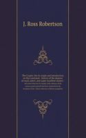 The Cryptic Rite Its Origin and Introduction on This Continent