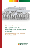 Da Legitimidade Da Representação Democrática no Brasil