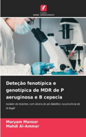 Deteção fenotípica e genotípica de MDR de P aeruginosa e B cepecia