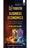 PW CA Foundation Paper 4 Business Economics By CA Jasmeet Singh & Love Kaushik
