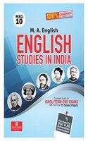 English Studies In India (Meg-010)