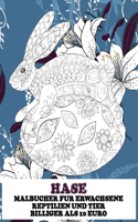 Malbücher für Erwachsene - Billiger als 10 Euro - Reptilien und Tier - Hase