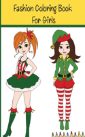 Fashion Coloring Book For Girls: Girls Fun Fashion Coloring Pages