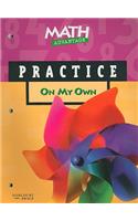 Math Advantage on My Own Practice Workbook, Grade K