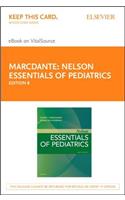 Nelson Essentials of Pediatrics Elsevier eBook on Vitalsource (Retail Access Card)