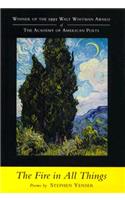 The Fire in All Things: Poems