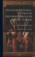 Deutsche National-Litteratur. Historisch kritische Ausgabe. 32. Band