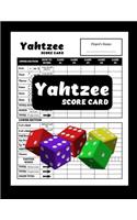 Yahtzee Score Card: For the Beginner and Real Player