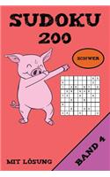 Sudoku 200 Schwer Mit Lösung Band 4