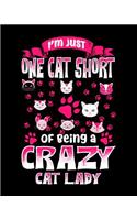 I'm Just One Cat Short Of Being A Crazy Cat Lady