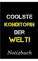 Coolste Konditorin Der Welt Notizbuch