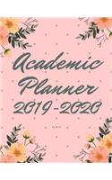 Academic Planner 2019-2020 8.5 x 11