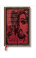 Amy Winehouse, Tears Dry (Embellished Manuscripts Collection) Mini Lined Hardcover Journal (Wrap Closure)