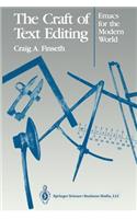 Craft of Text Editing