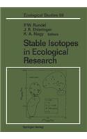 Stable Isotopes in Ecological Research