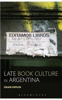 Late Book Culture in Argentina