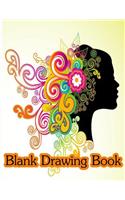 Blank Drawing Book: 150 Pages, 8.5 x 11 Large Sketchbook White Paper