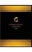 Chemical Plant Operator Log (Log Book, Journal - 125 pgs, 8.5 X 11 inches): Chemical Plant Operator Logbook (Black cover, X-Large)