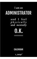 Calendar for Administrators / Administrator