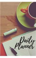 Daily Planner, Journal Planner ( 6 x9 inch 100 pages )