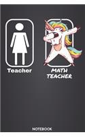 Teacher - Math Teacher Notebook