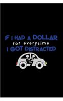 If I had a dollar for evertime I got distracted: Food Journal - Track your Meals - Eat clean and fit - Breakfast Lunch Diner Snacks - Time Items Serving Cals Sugar Protein Fiber Carbs Fat - 110 pag