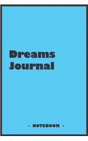 Dreams Journal - To draw and note down your dreams memories, emotions and interpretations